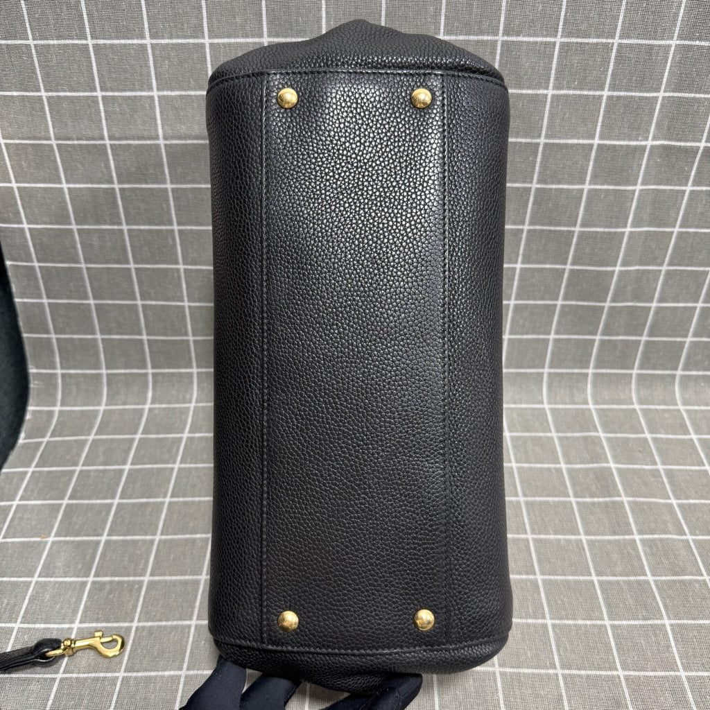 Salvatore Ferragamo Black Shoulder Bag