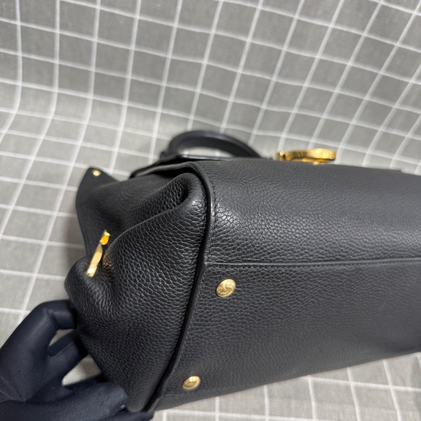 Salvatore Ferragamo Black Shoulder Bag