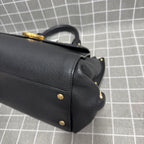 Salvatore Ferragamo Black Shoulder Bag