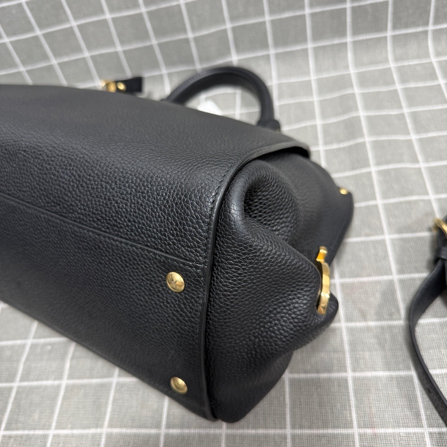 Salvatore Ferragamo Black Shoulder Bag