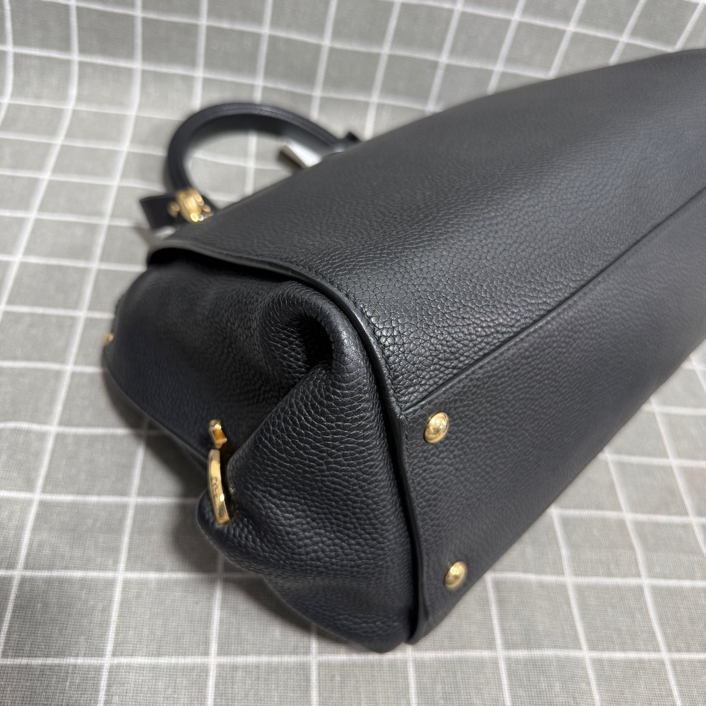 Salvatore Ferragamo Black Shoulder Bag