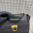 Salvatore Ferragamo Black Shoulder Bag