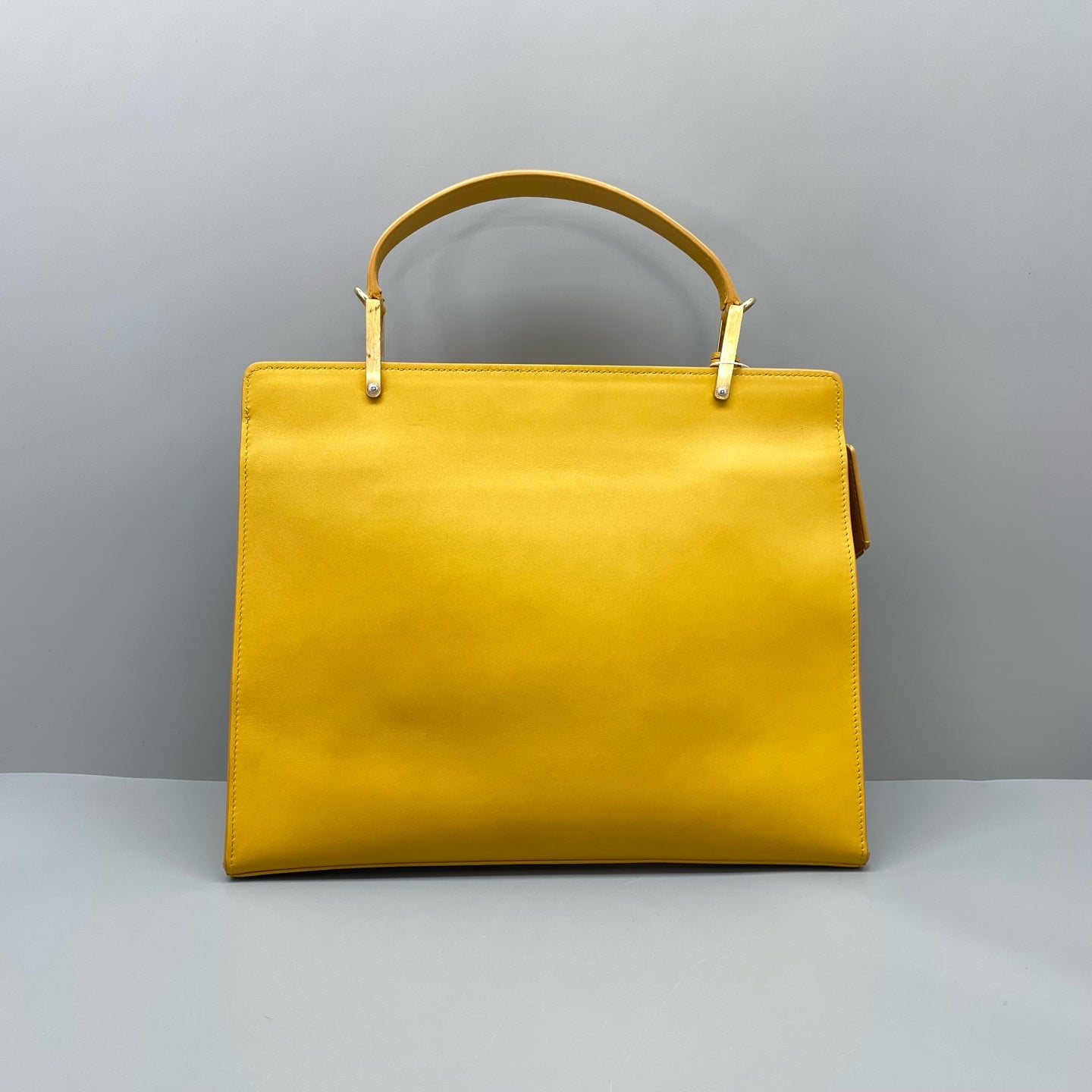 Balenciaga Yellow Satchel