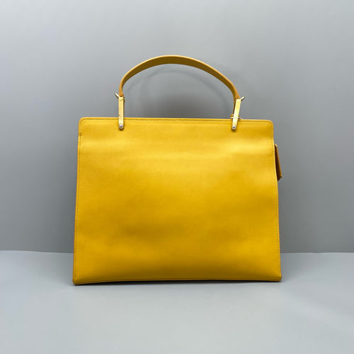 Balenciaga Yellow Satchel