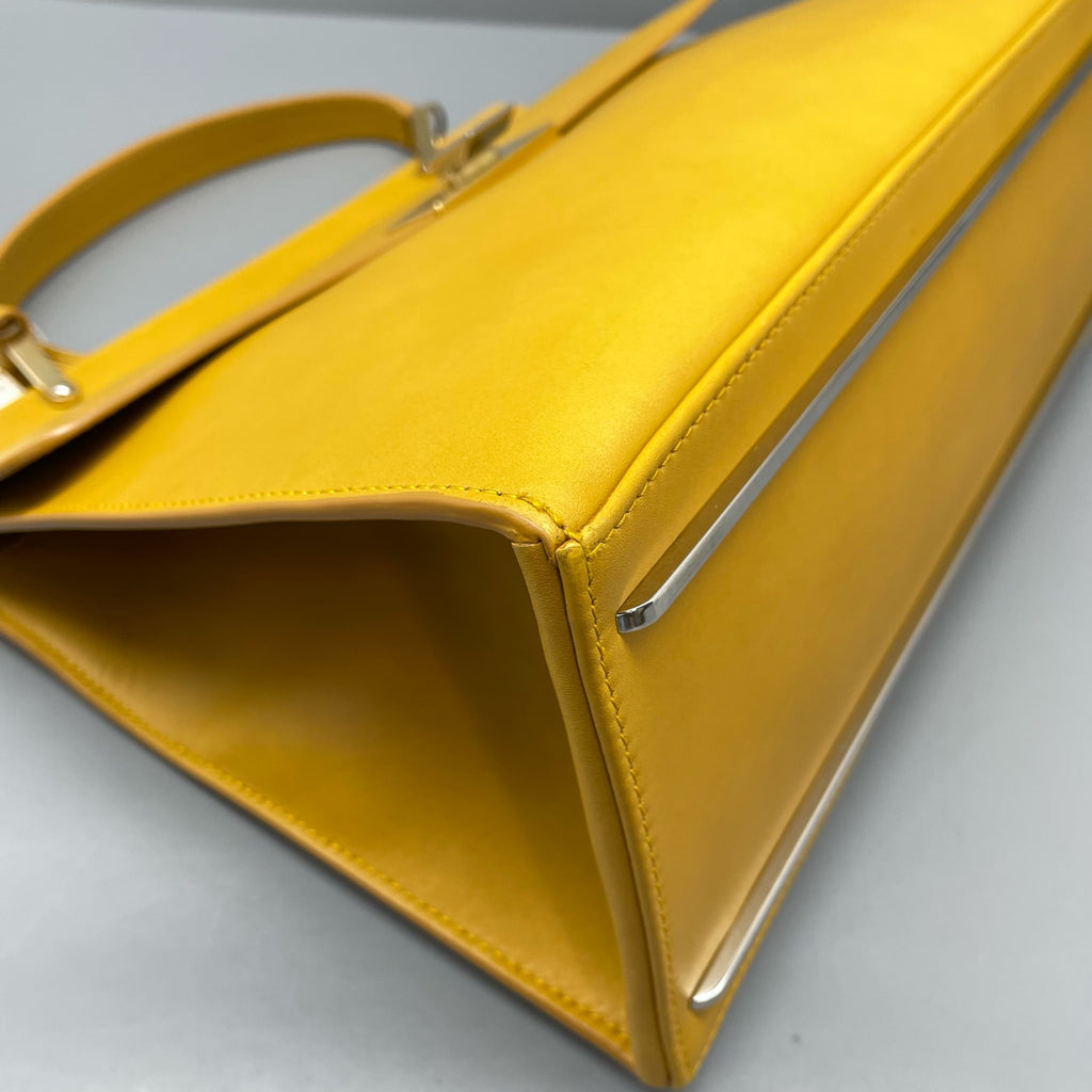 Balenciaga Yellow Satchel