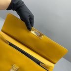 Balenciaga Yellow Satchel