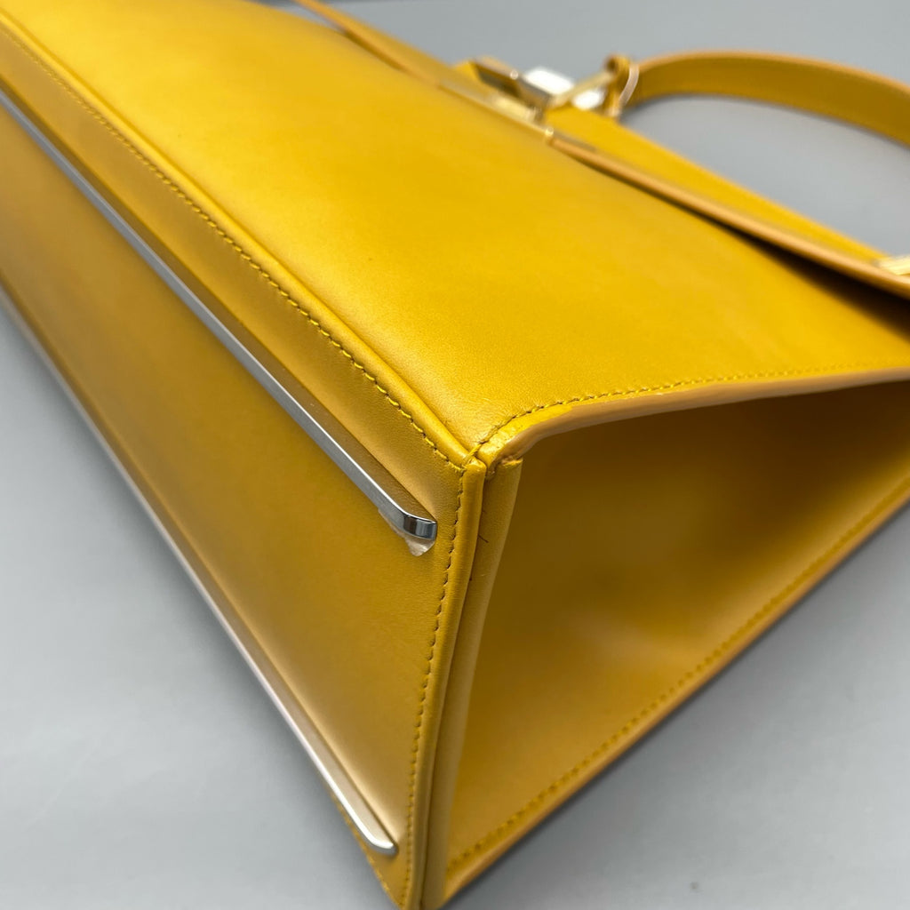Balenciaga Yellow Satchel