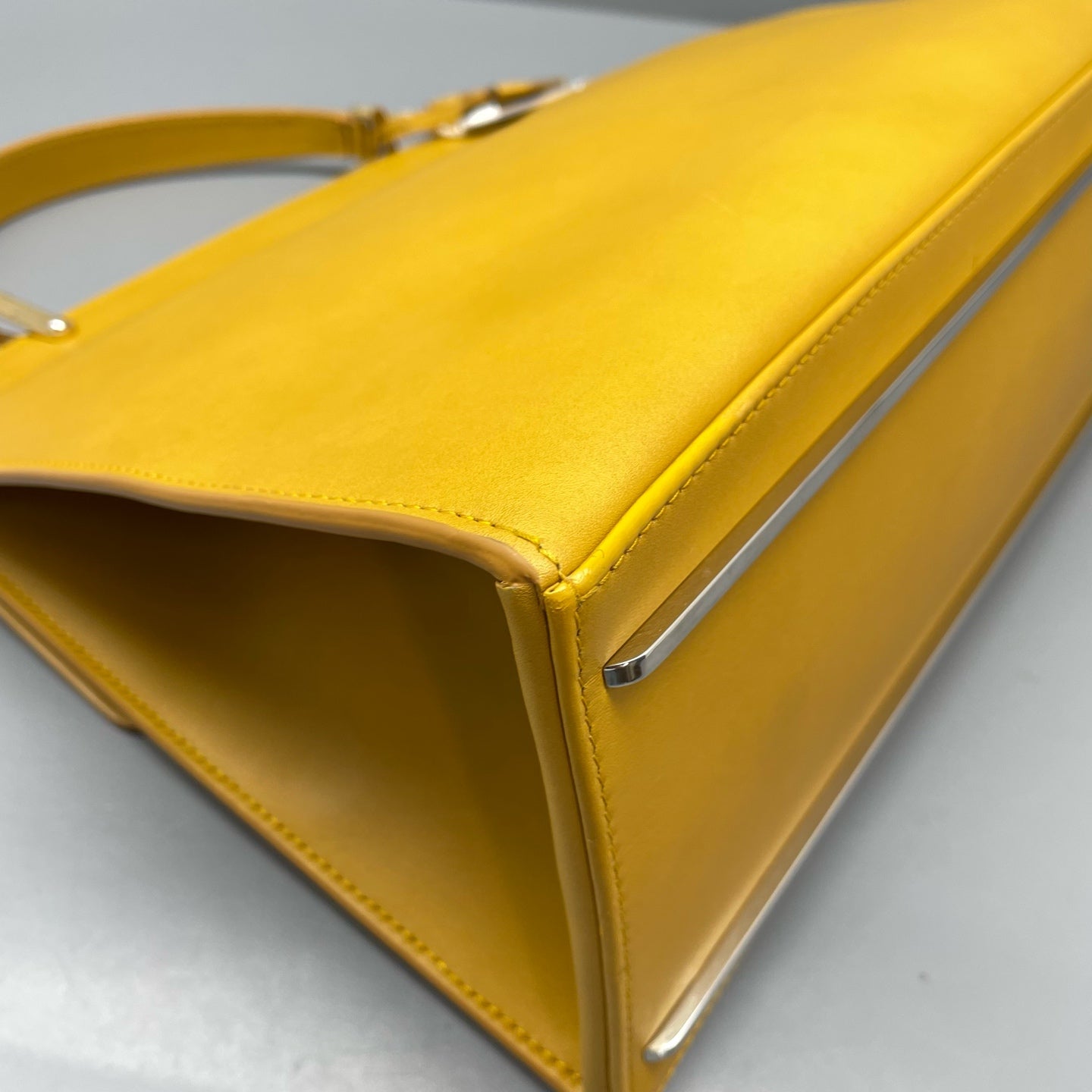 Balenciaga Yellow Satchel