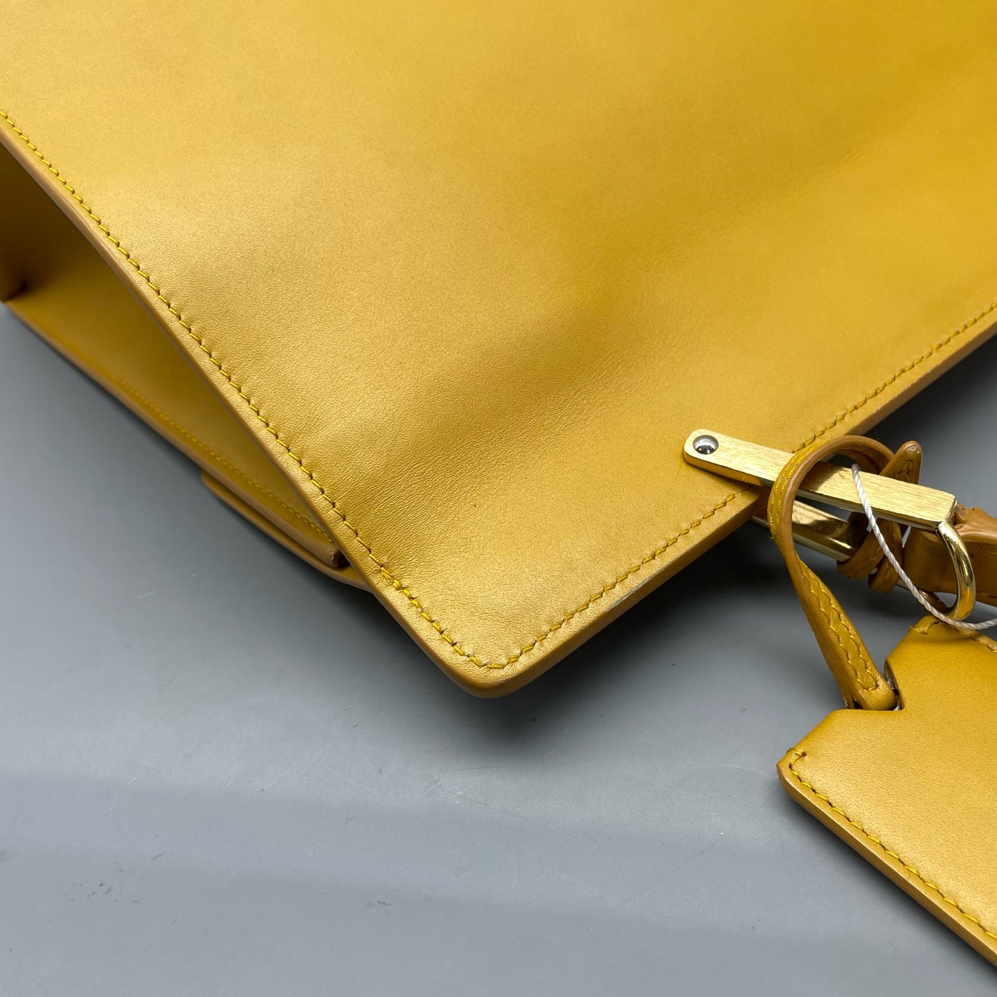 Balenciaga Yellow Satchel