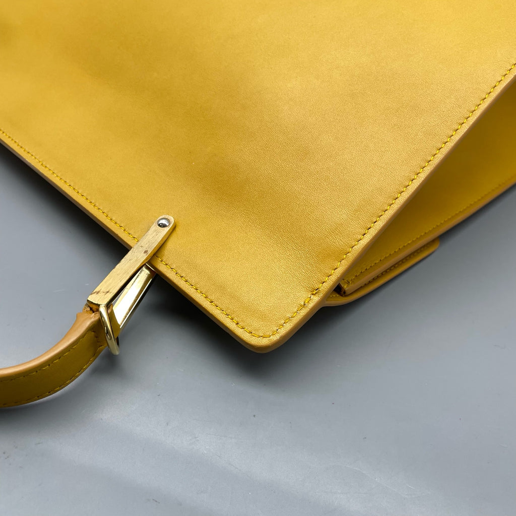 Balenciaga Yellow Satchel