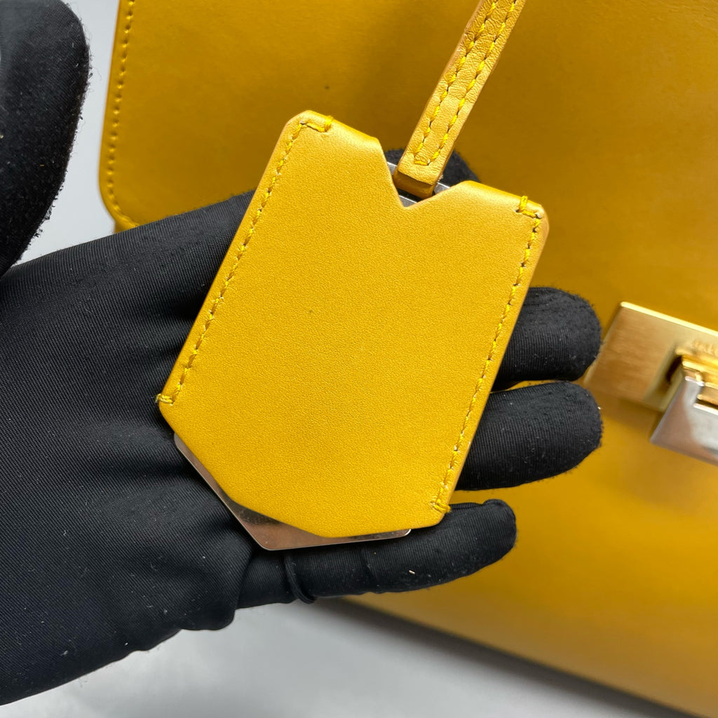 Balenciaga Yellow Satchel