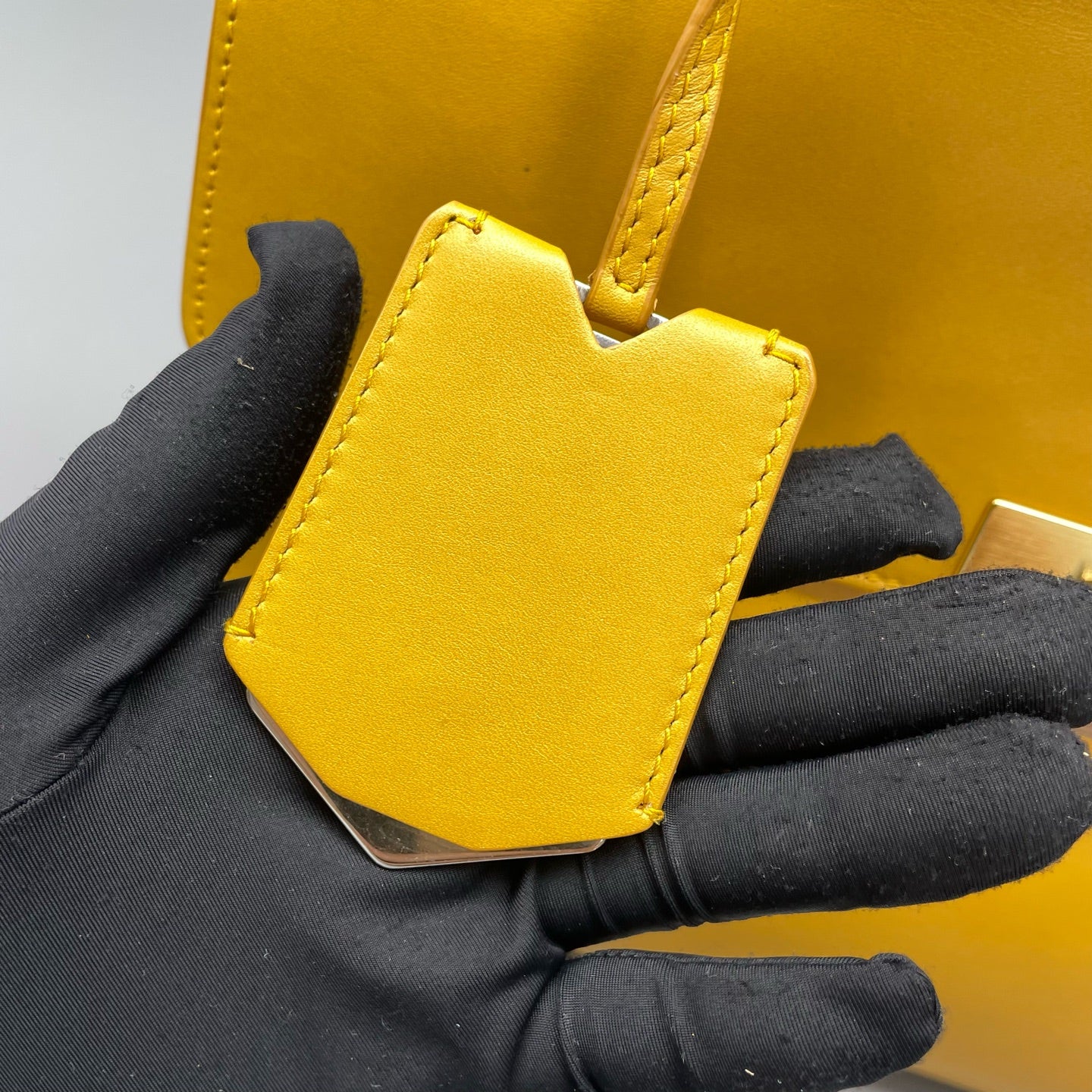 Balenciaga Yellow Satchel