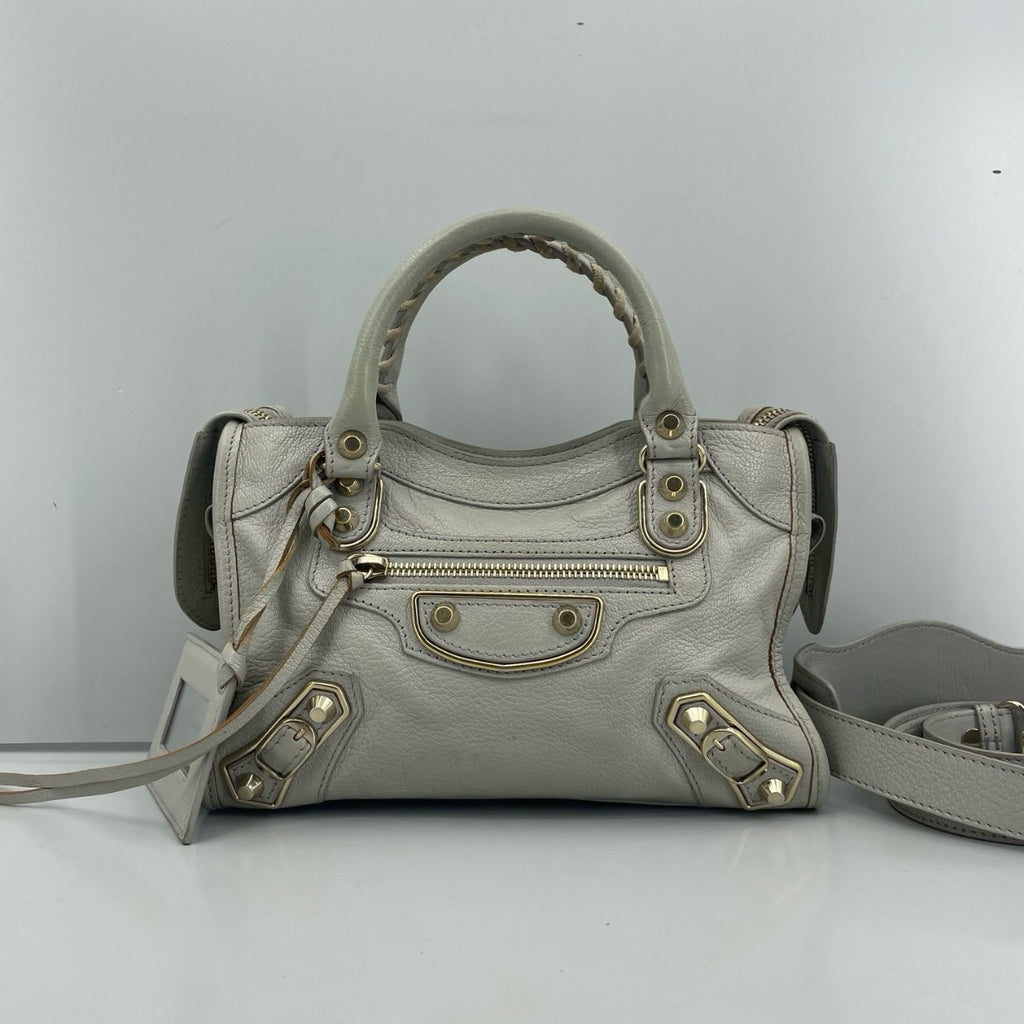 Balenciaga Gray Satchel