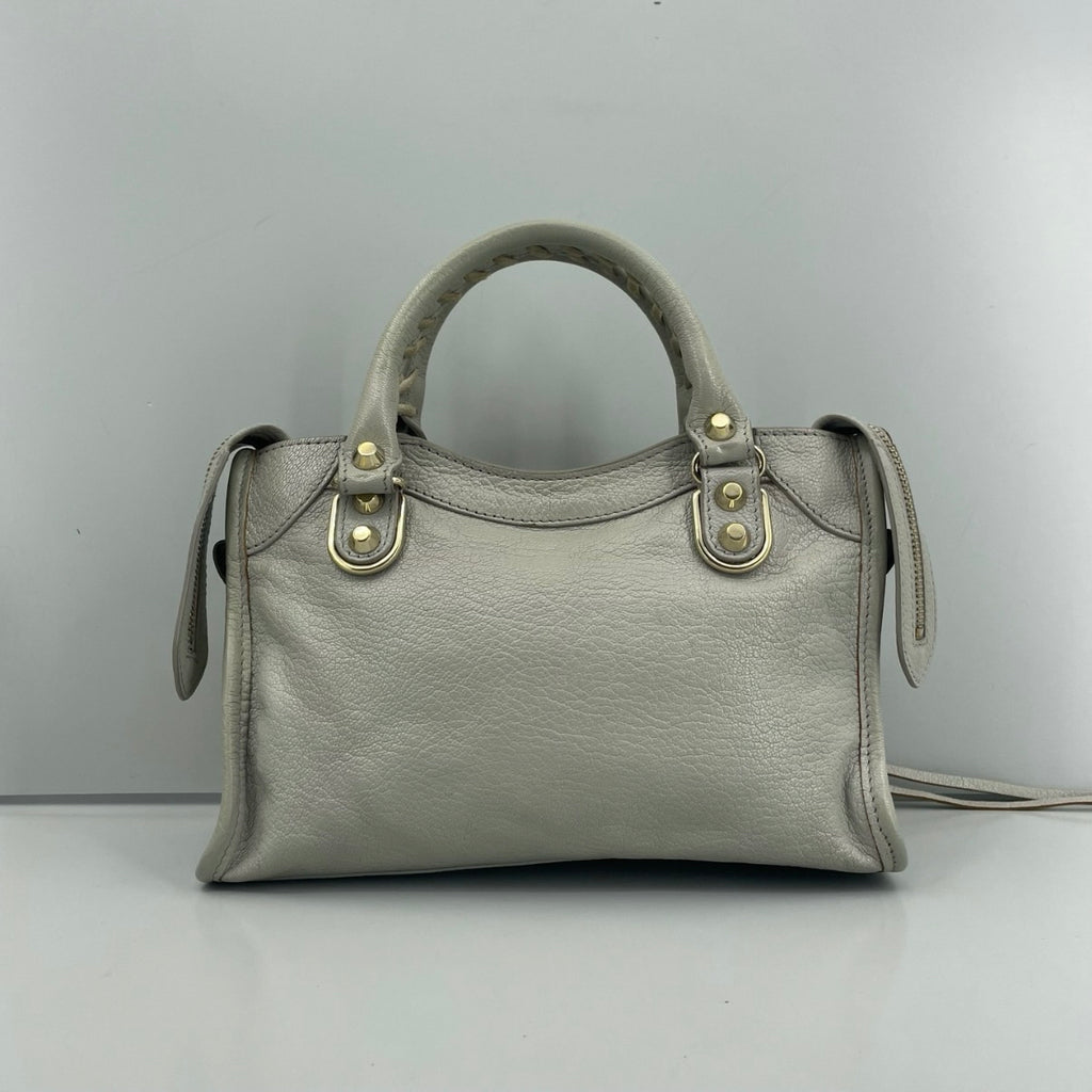 Balenciaga Gray Satchel