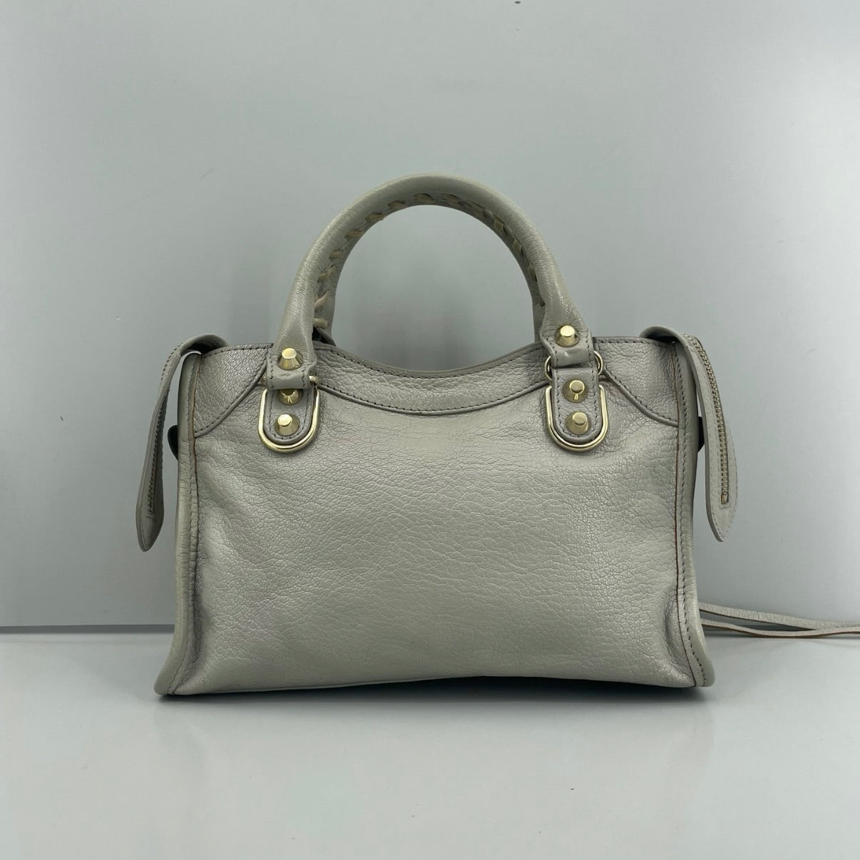Balenciaga Gray Satchel