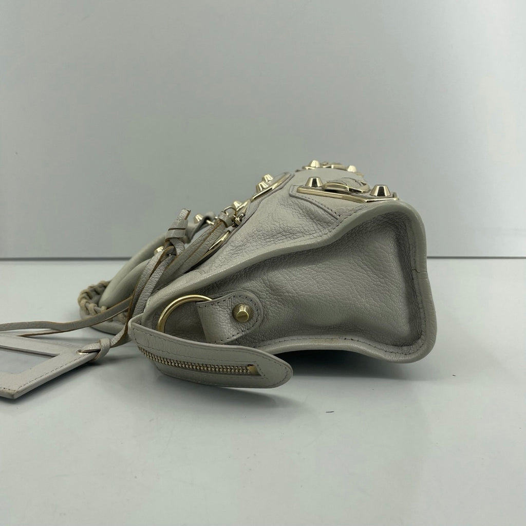 Balenciaga Gray Satchel