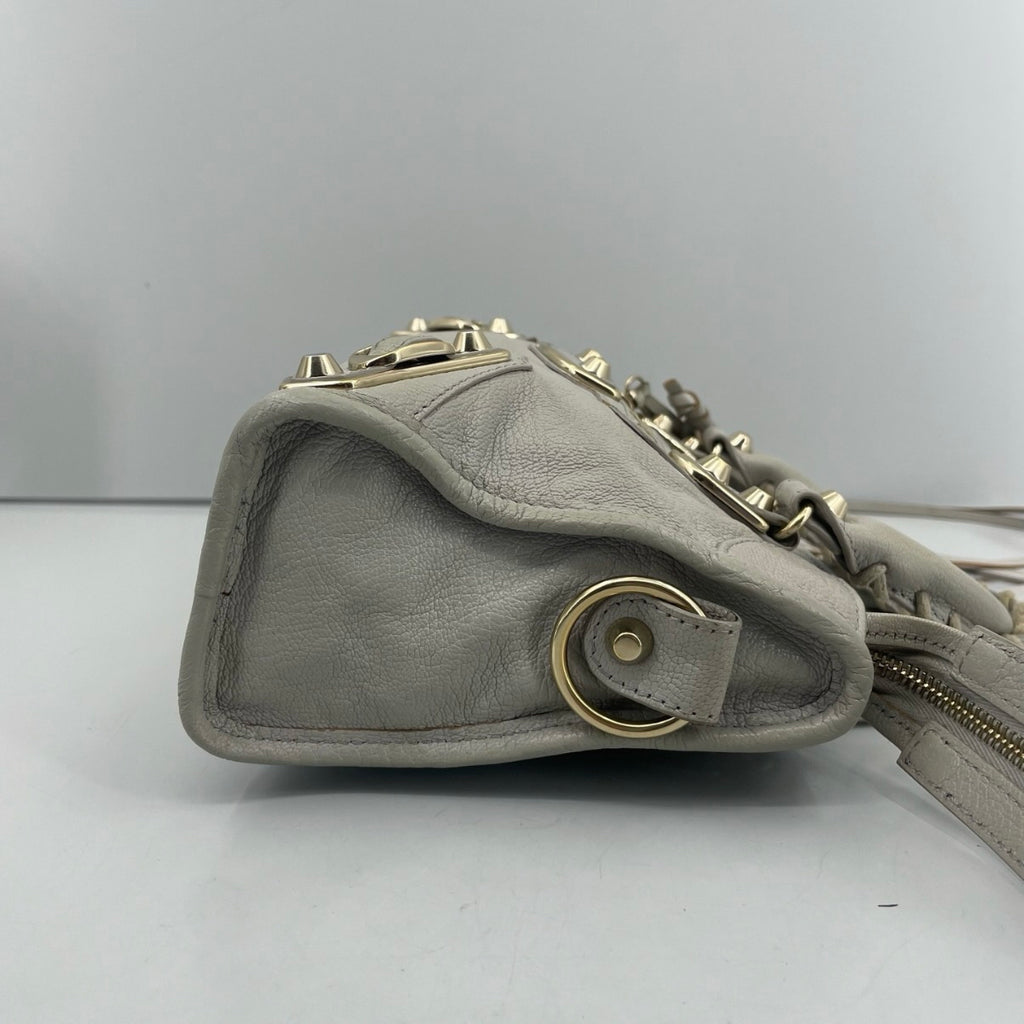 Balenciaga Gray Satchel