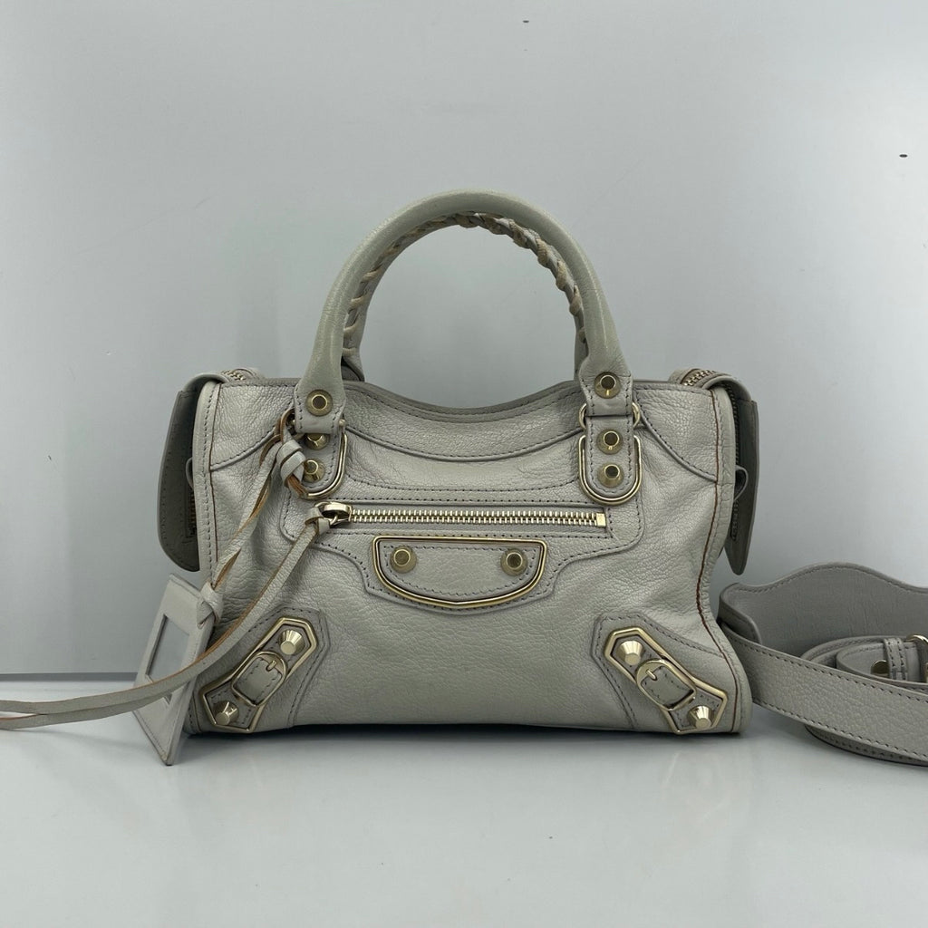 Balenciaga Gray Satchel