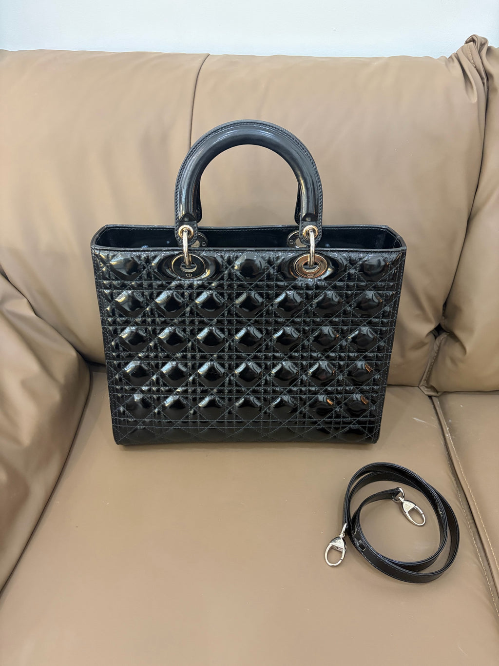 Dior Leather Black M0566OWCB_M900