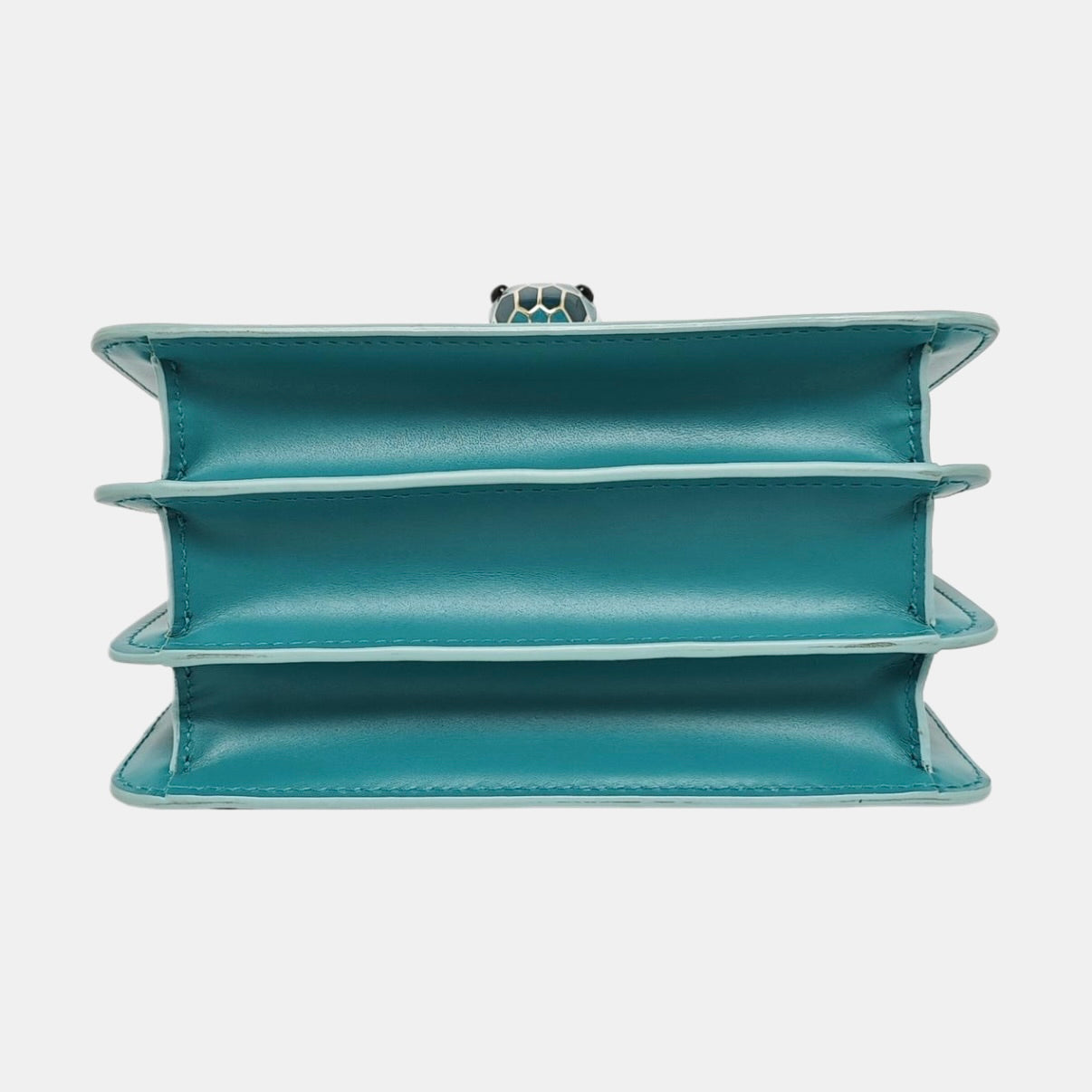 Bvlgari Serpenti Forever  Green Shoulder Bag
