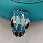 Bvlgari Serpenti Forever  Green Shoulder Bag