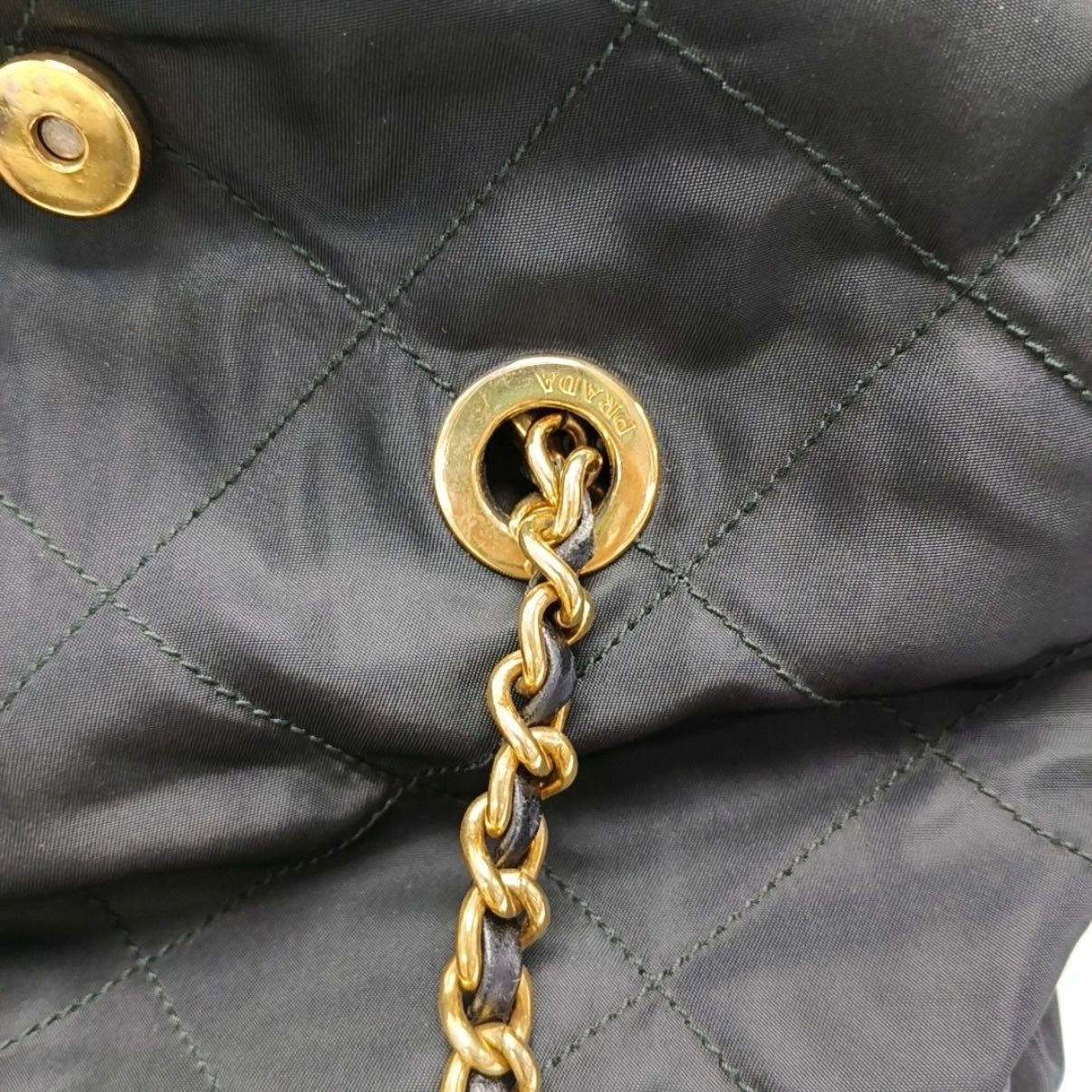 Prada Cordura Black Shoulder Bag