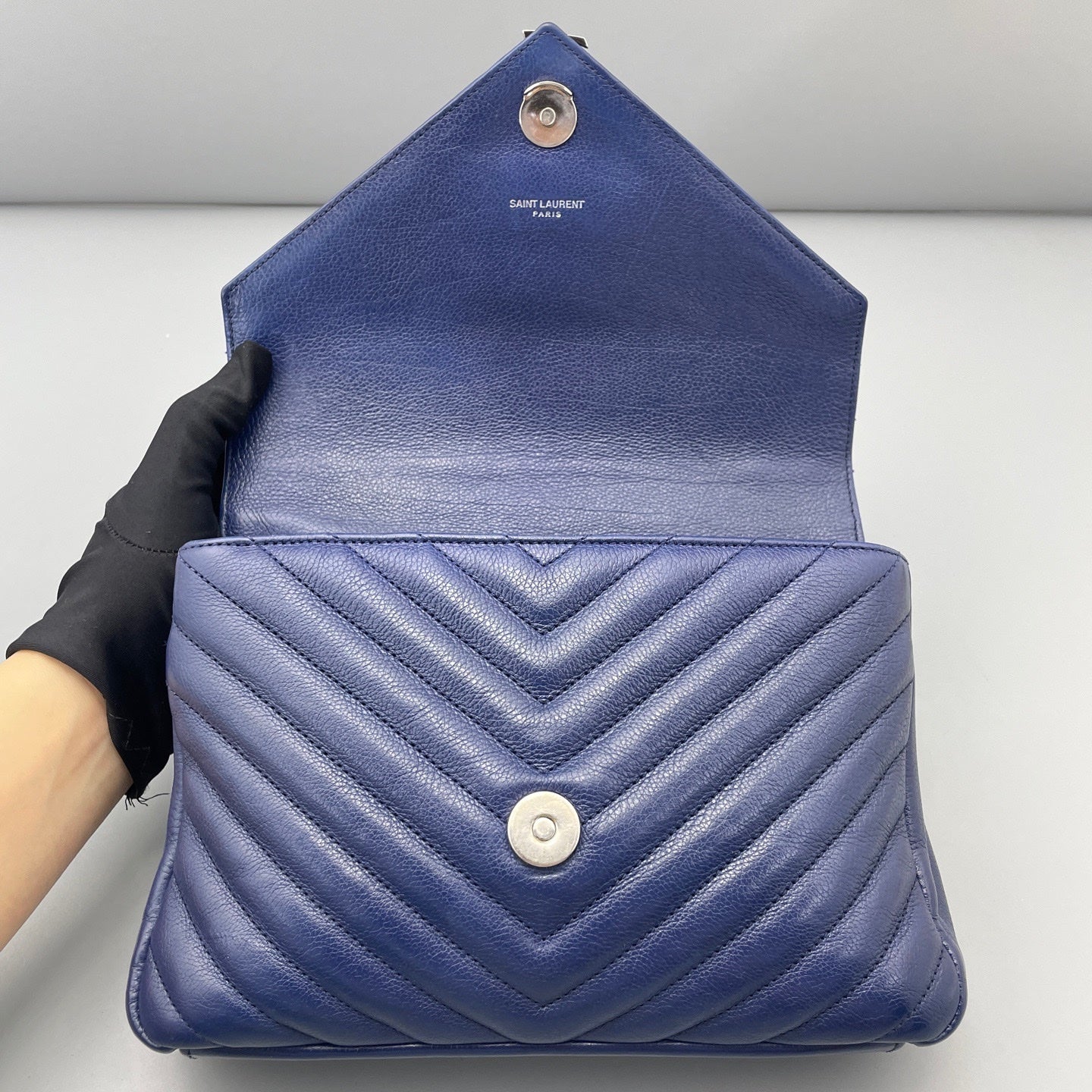 Saint laurent Blue Messenger Bag