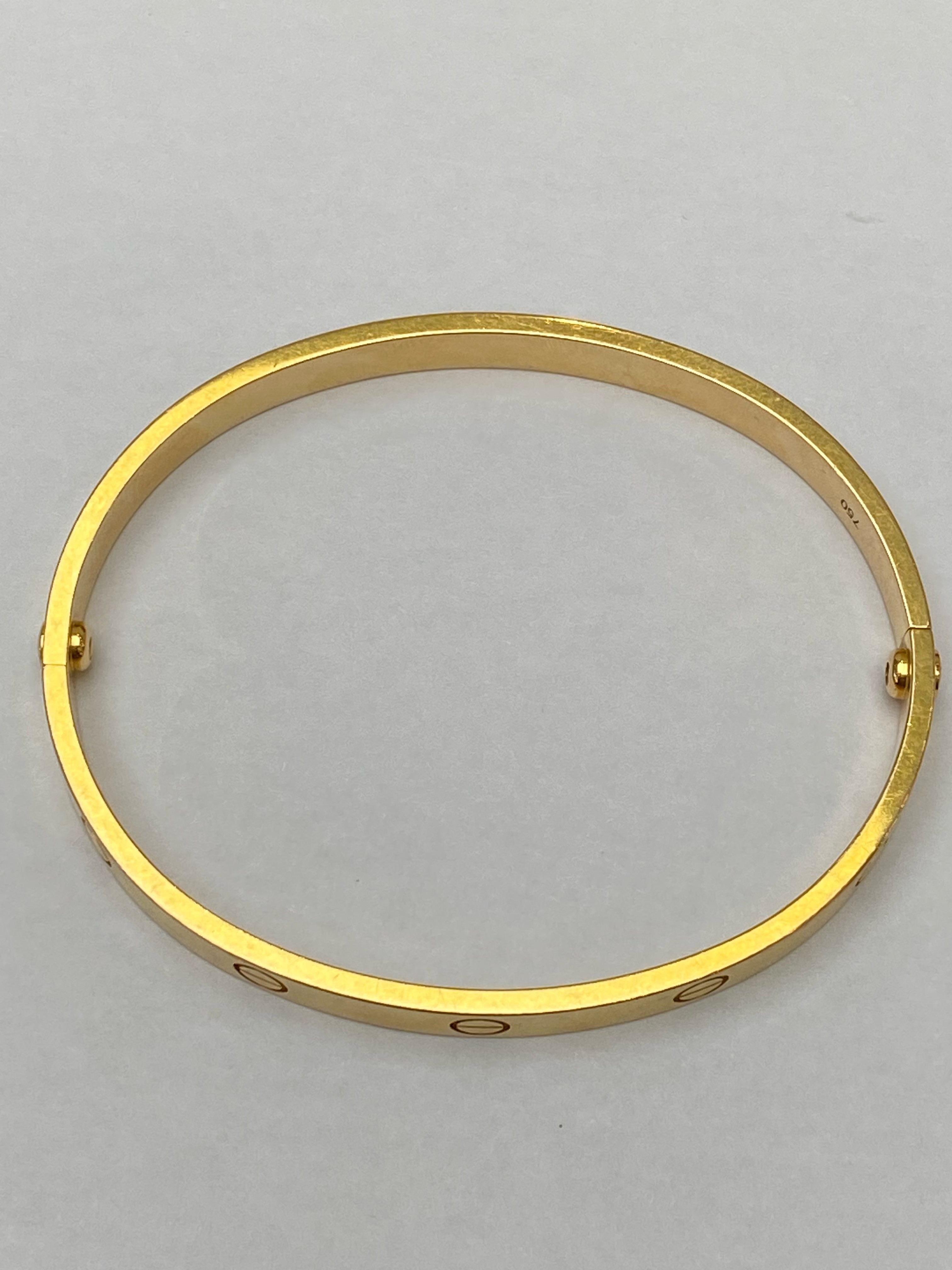 Cartier Rose gold Bangle