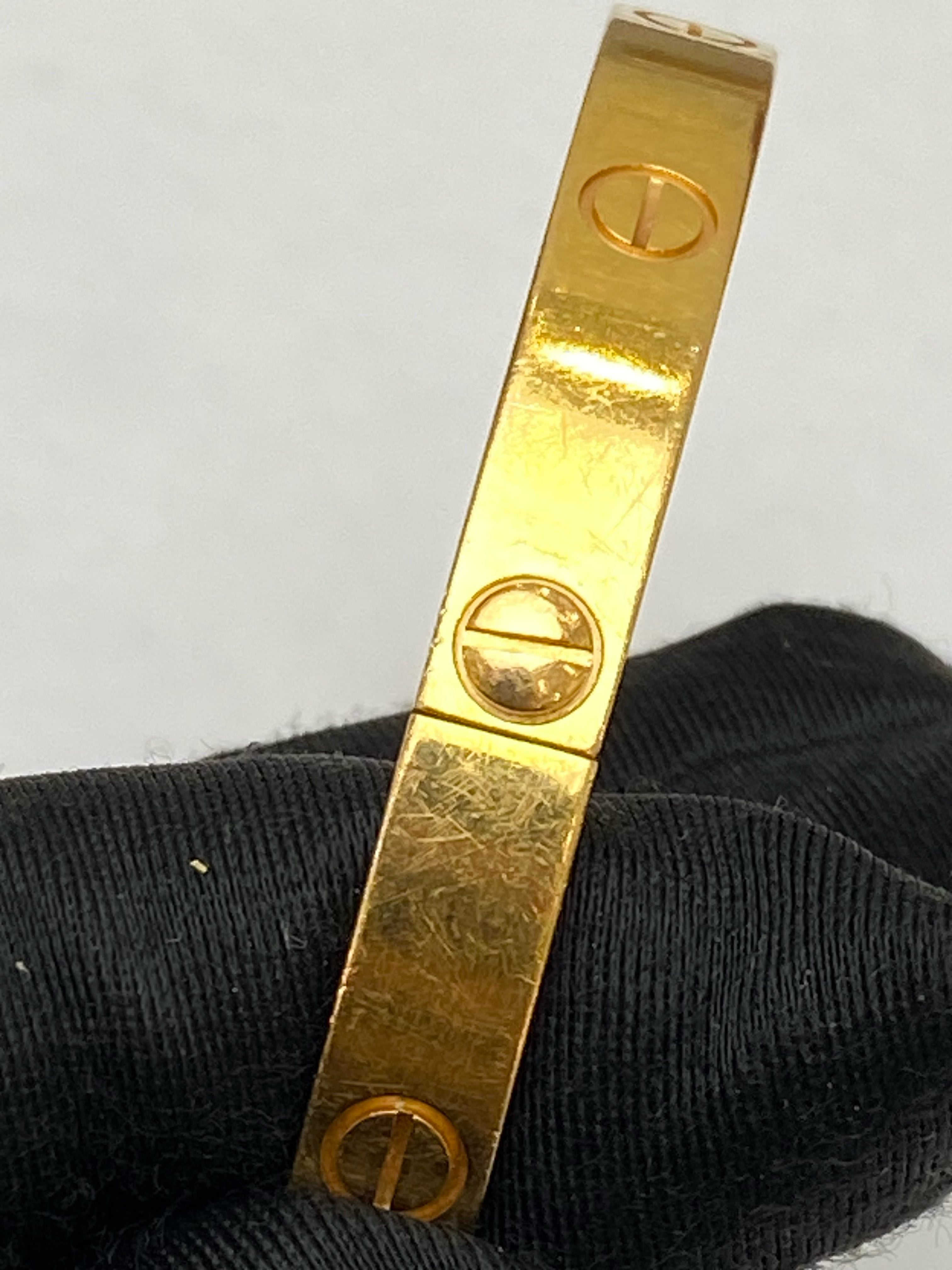 Cartier Rose gold Bangle