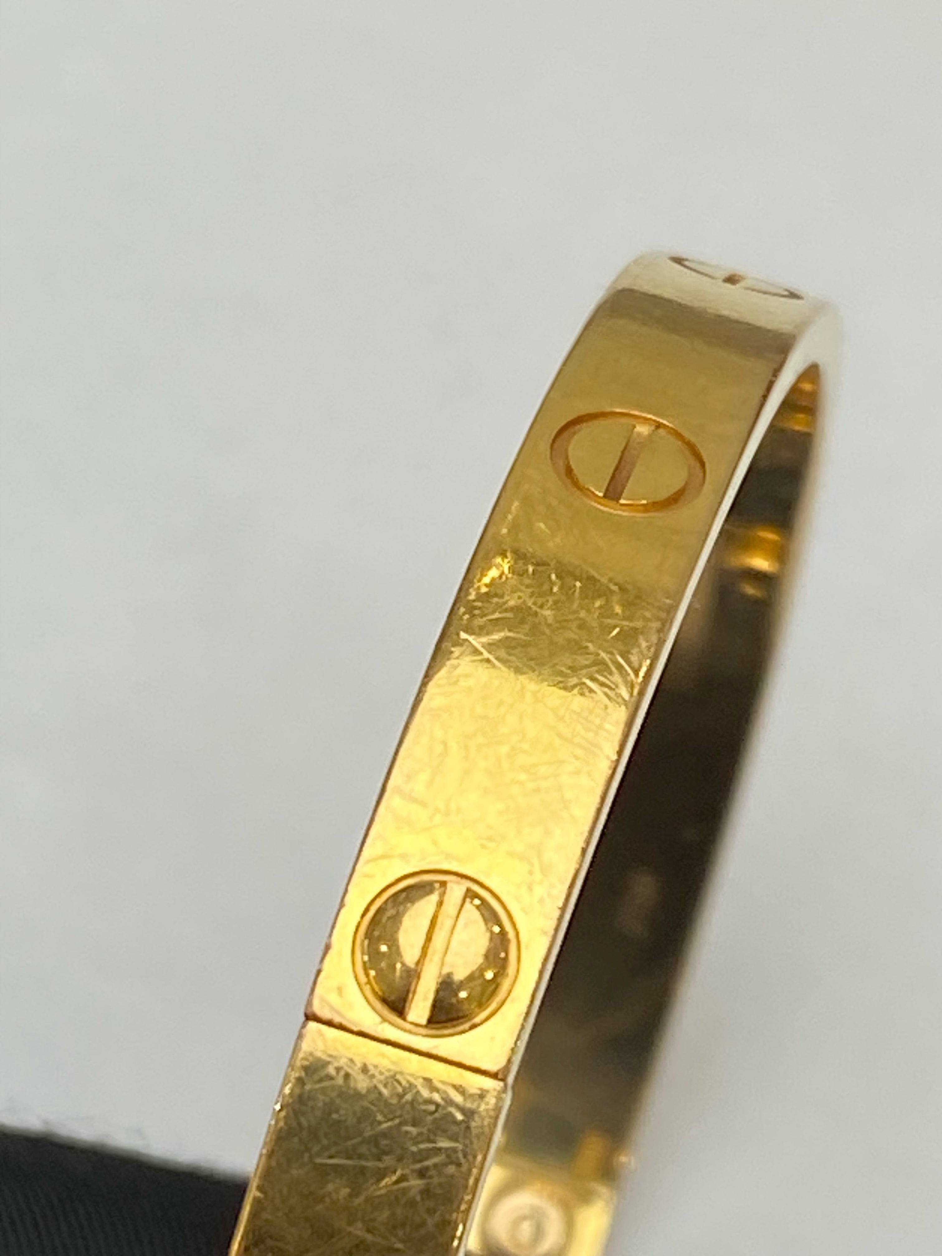 Cartier Rose gold Bangle