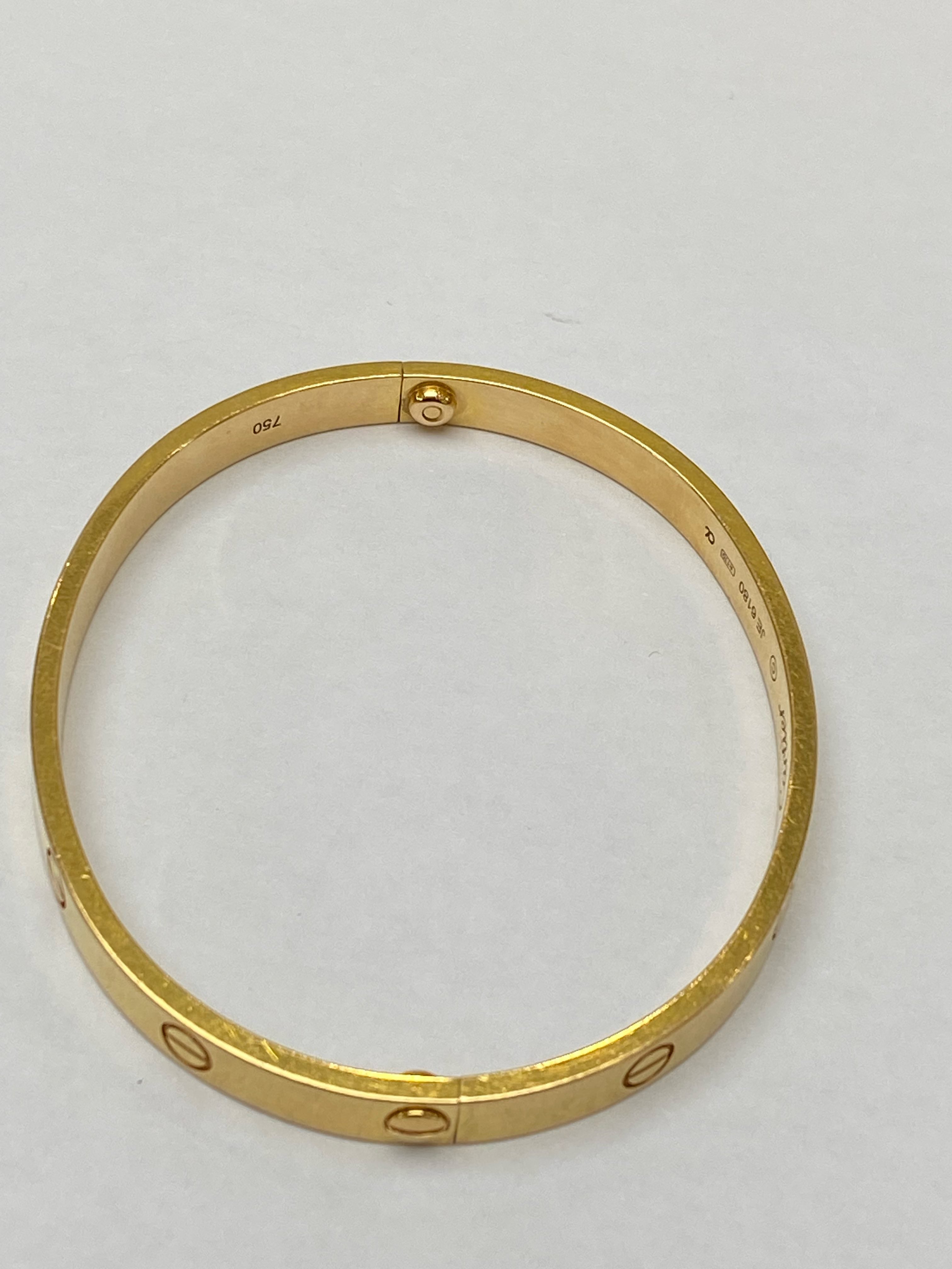 Cartier Rose gold Bangle