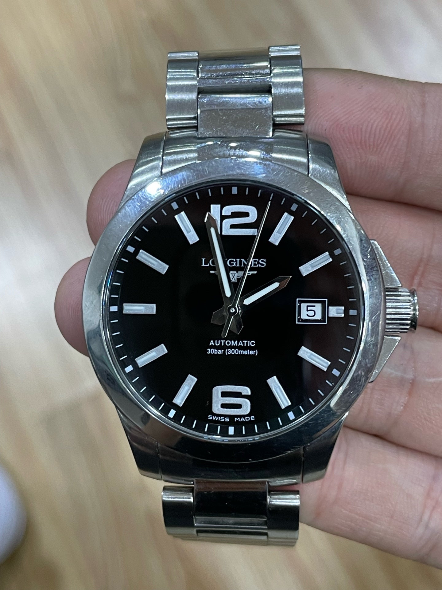 Longines Exercise Automatic (self-winding) watch 39 millimeters L3.676.4.58.6