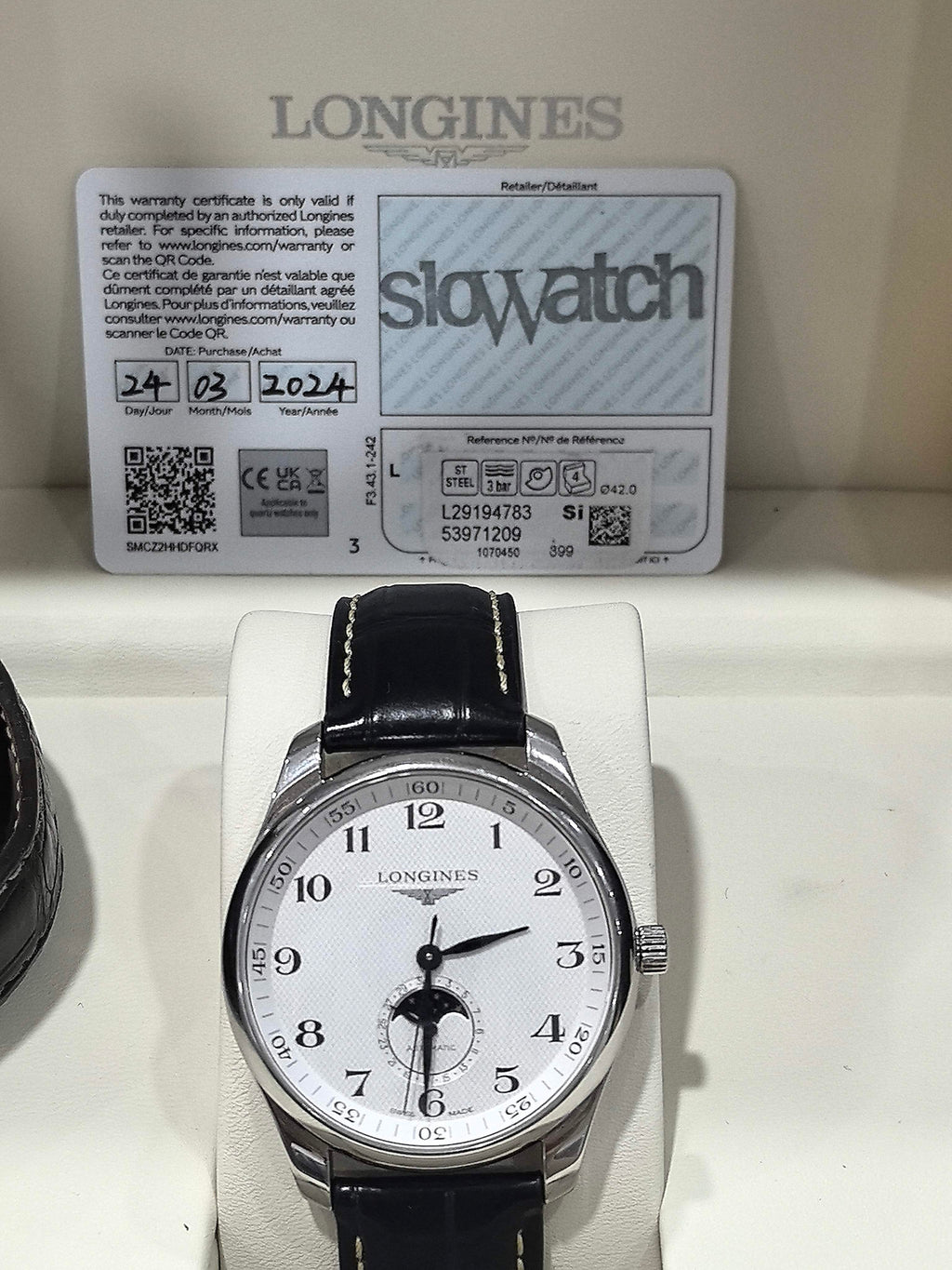 Longines Longines Master Collection Mechanical watch 42.00mm L2.919.4.78.3