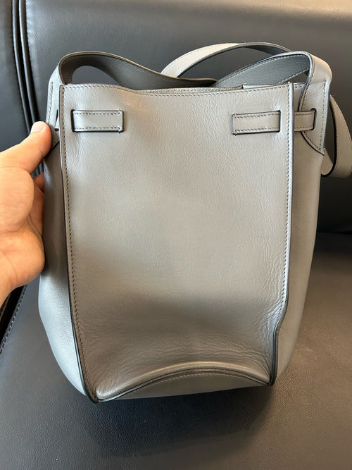 Celine Gray Bucket & Drawstring Bag