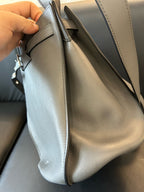 Celine Gray Bucket & Drawstring Bag