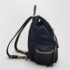 Burberry Cordura Blue Backpack