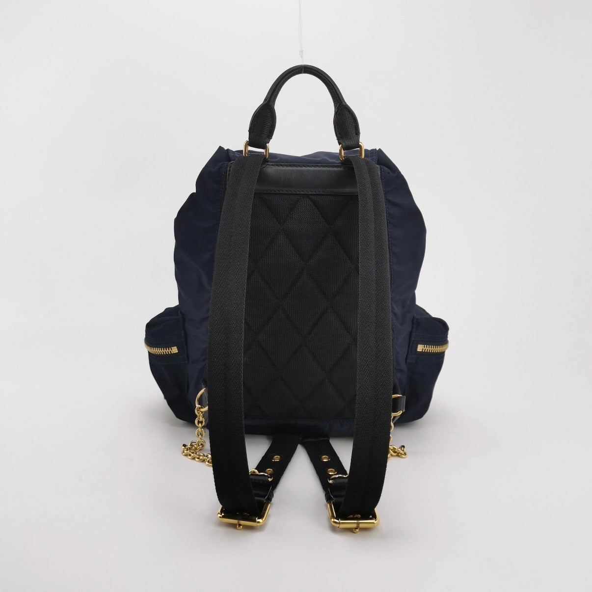Burberry Cordura Blue Backpack