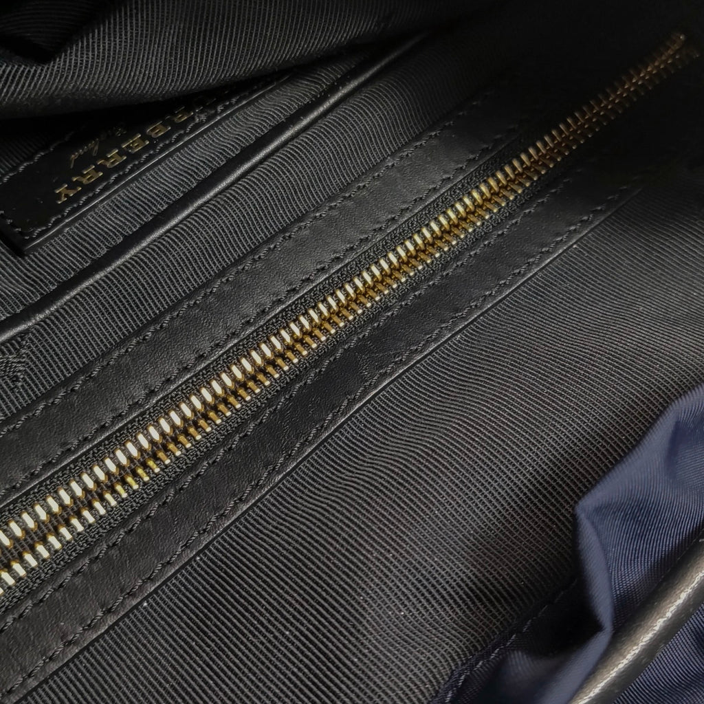 Burberry Cordura Blue Backpack