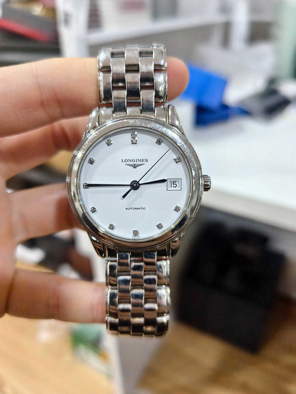 Longines Classic Automatic (self-winding) watch 35.6 millimeters L4.774.4.27.6