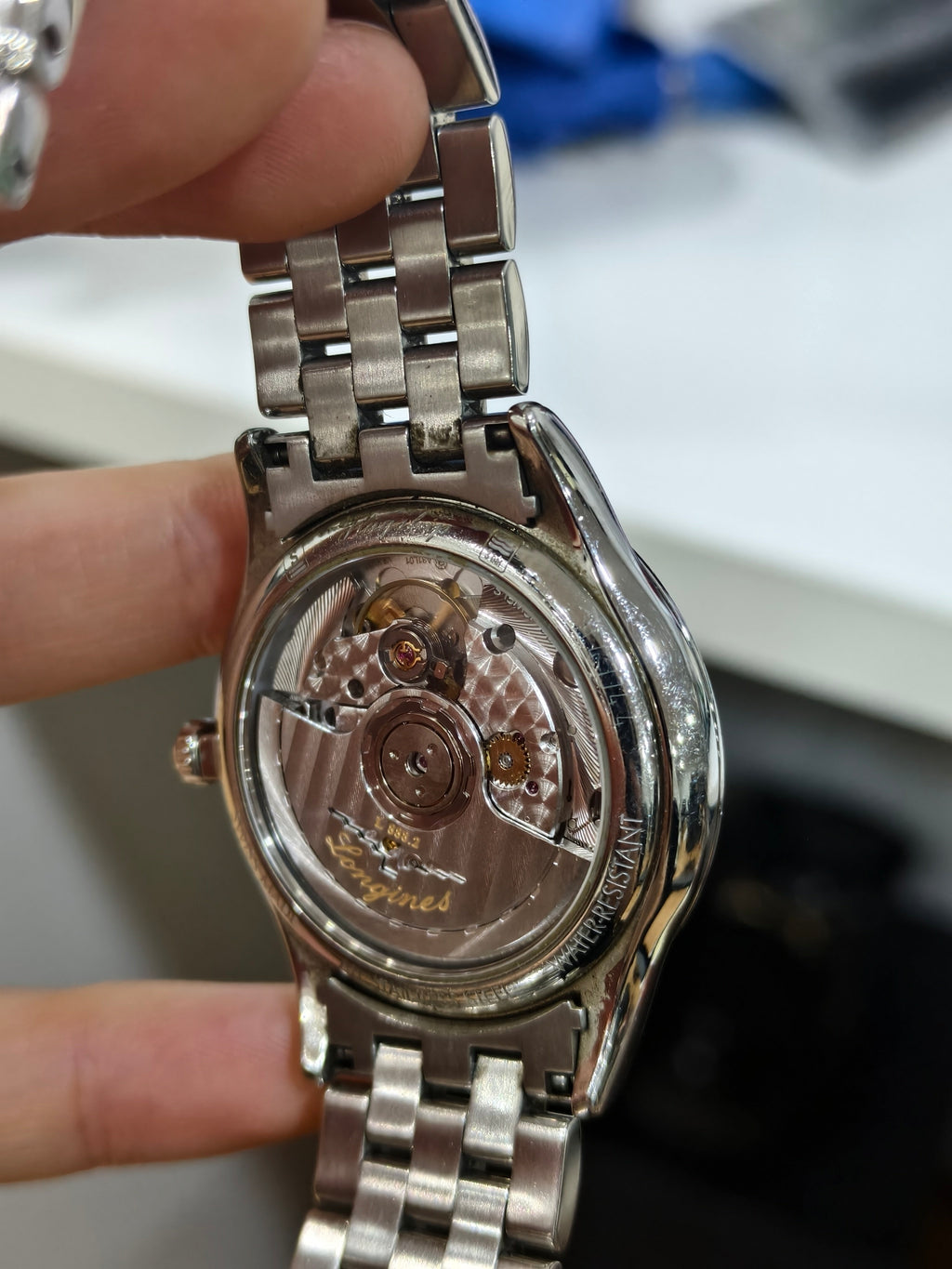 Longines Classic Automatic (self-winding) watch 35.6 millimeters L4.774.4.27.6