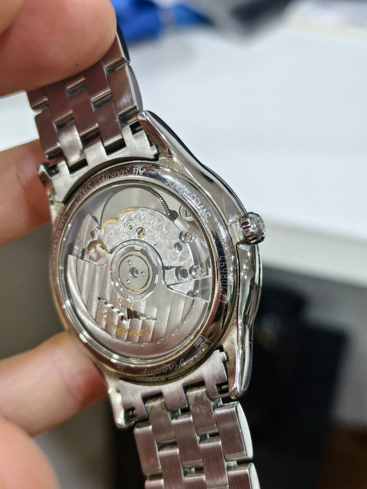 Longines Classic Automatic (self-winding) watch 35.6 millimeters L4.774.4.27.6