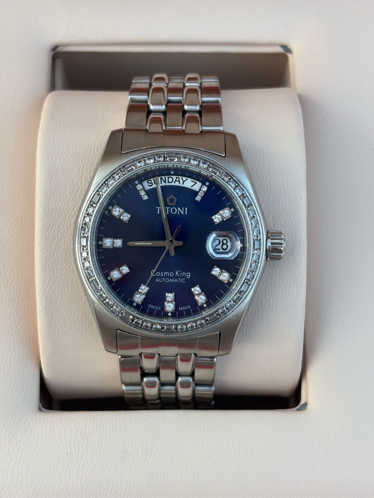 Longines Blue Automatic (self-winding) watch