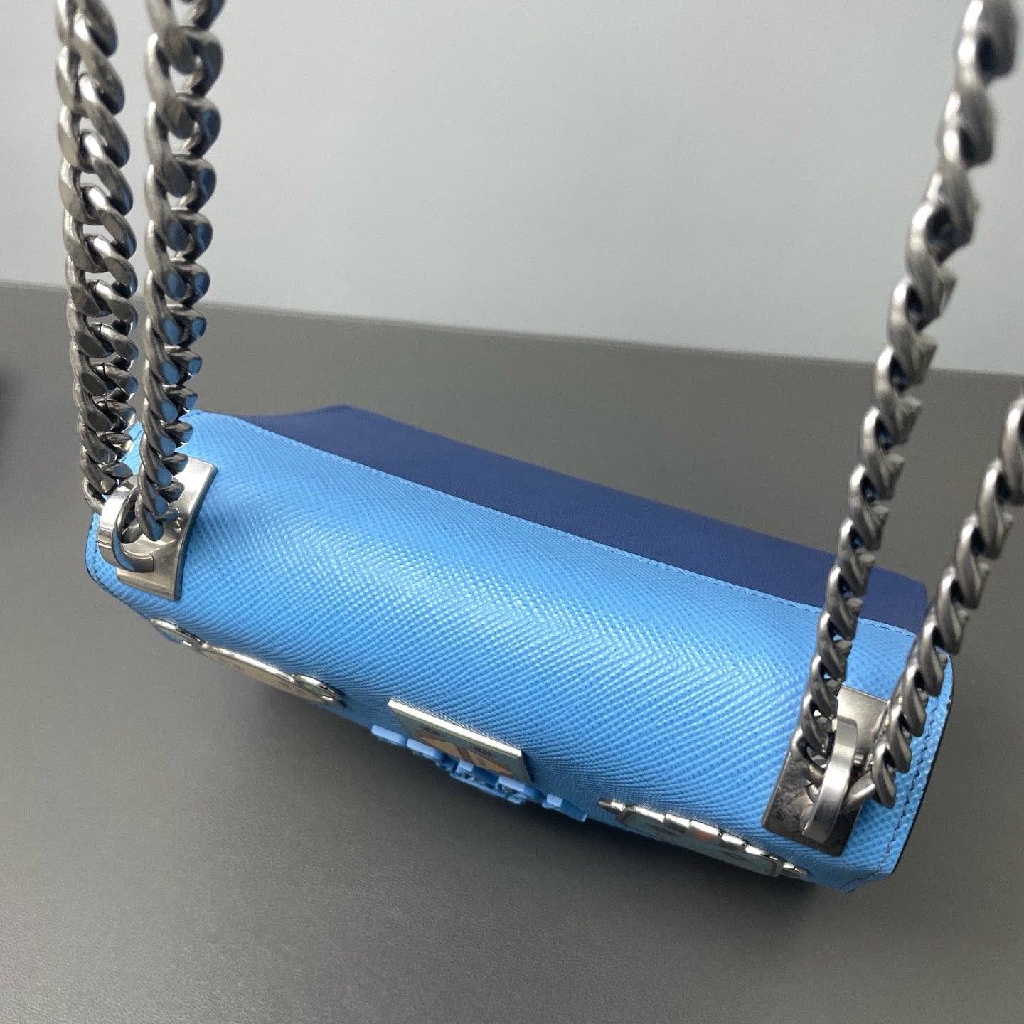 Prada Blue Shoulder Bag