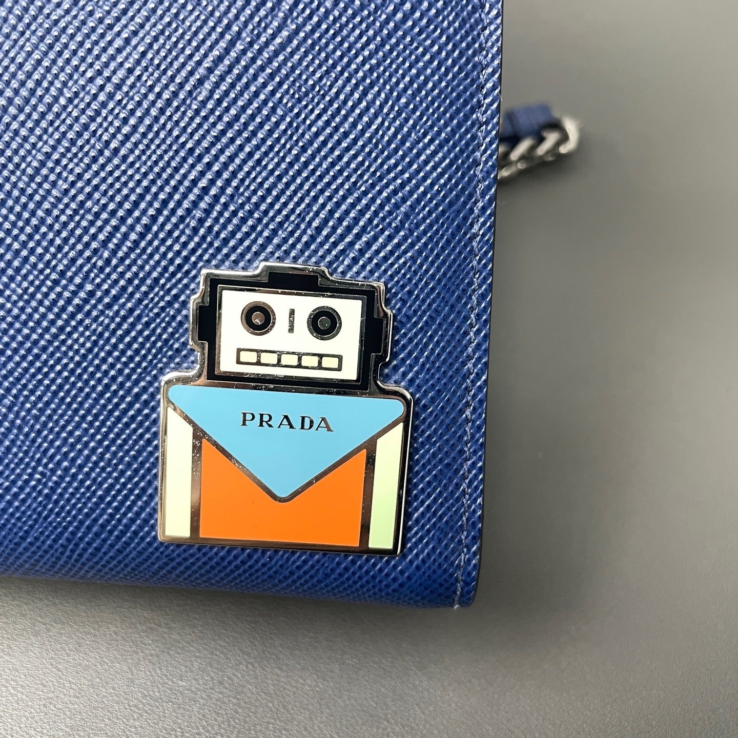 Prada Blue Shoulder Bag
