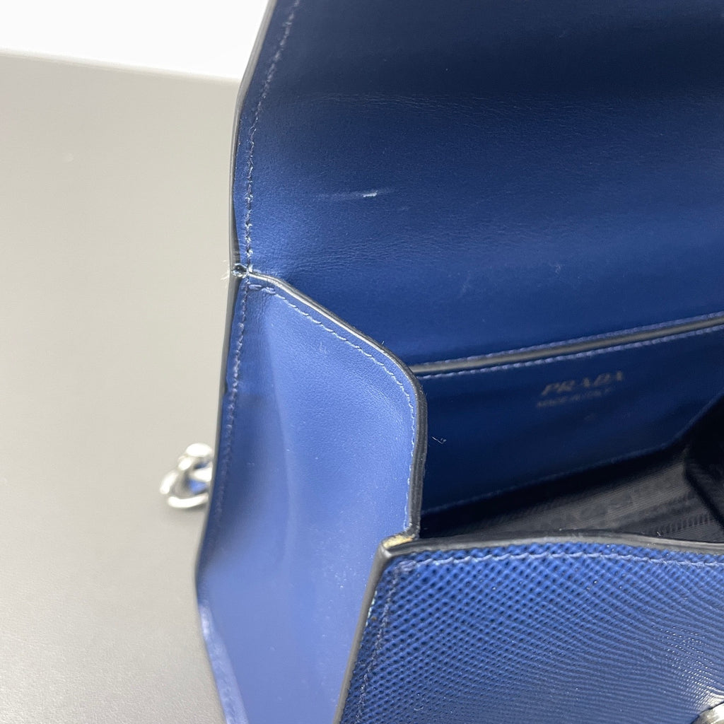 Prada Blue Shoulder Bag