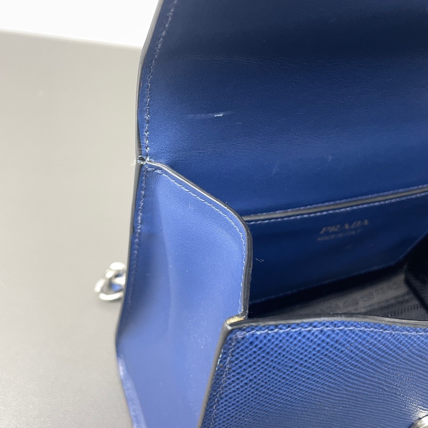 Prada Blue Shoulder Bag