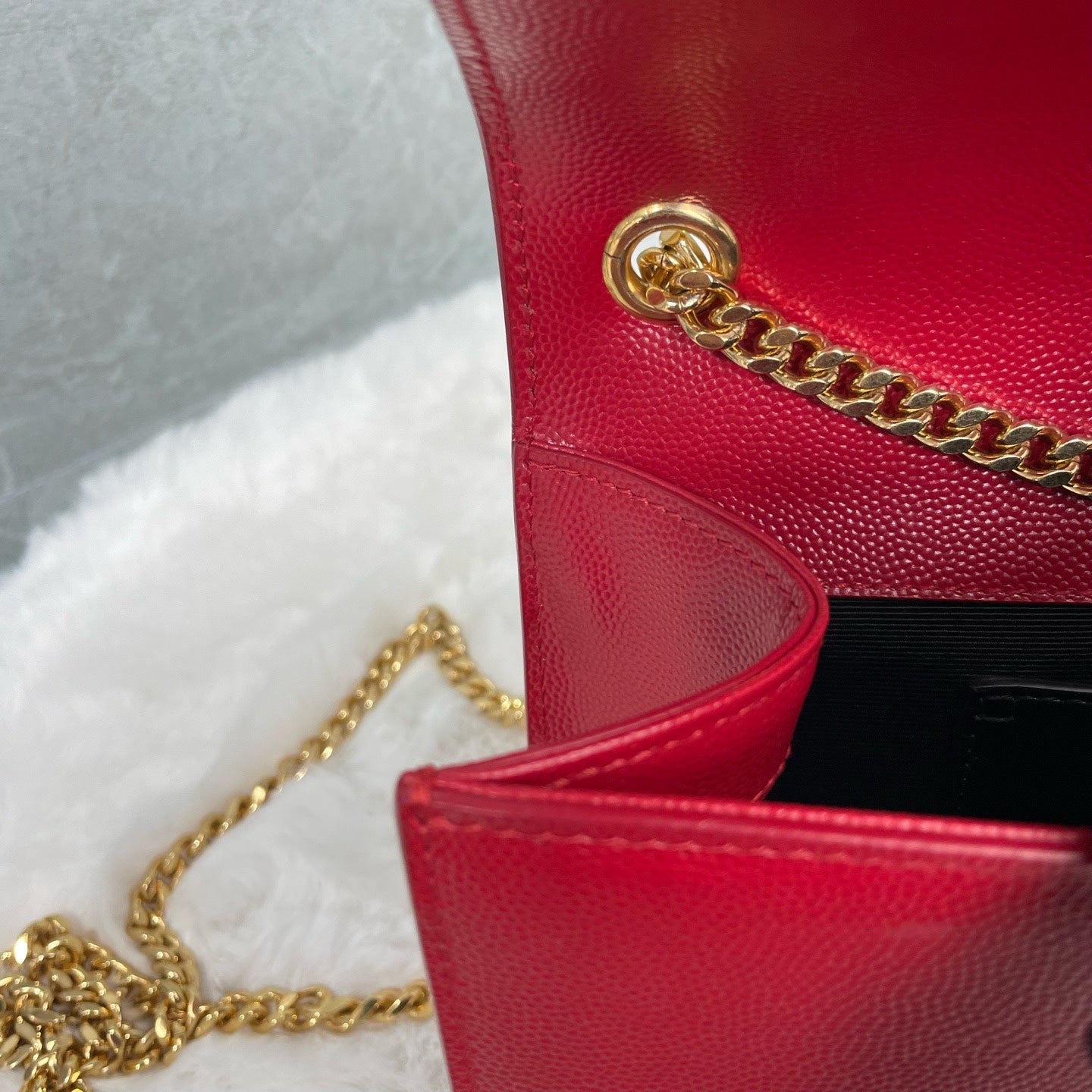 Saint laurent Leather