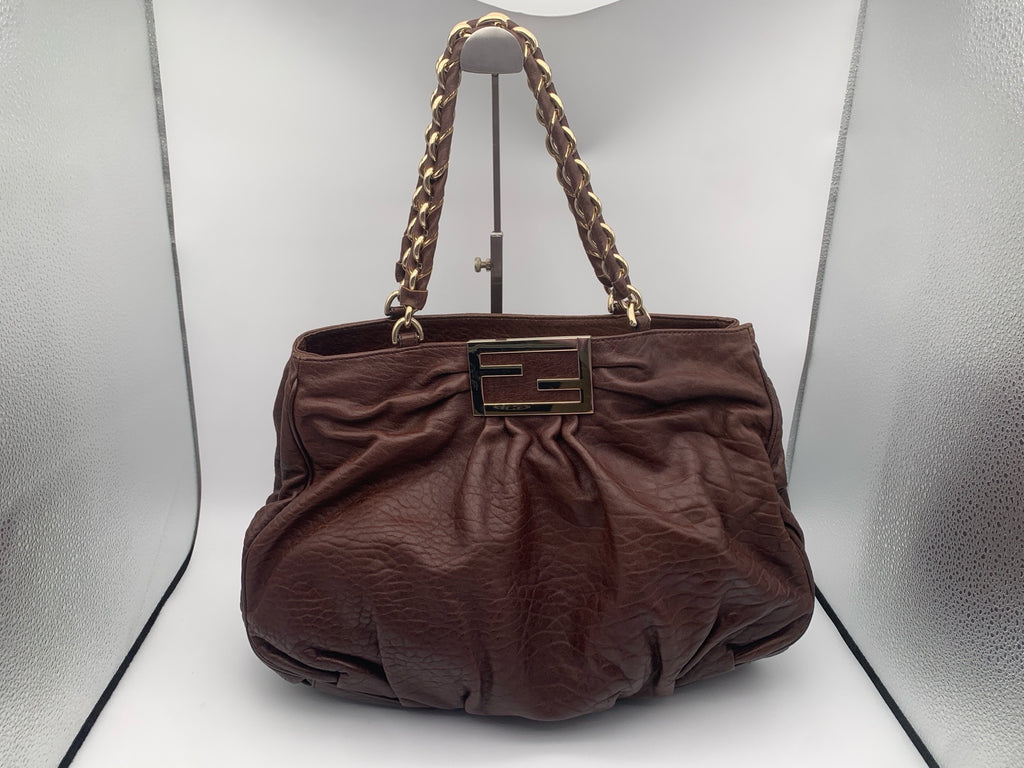 Fendi Brown Satchel