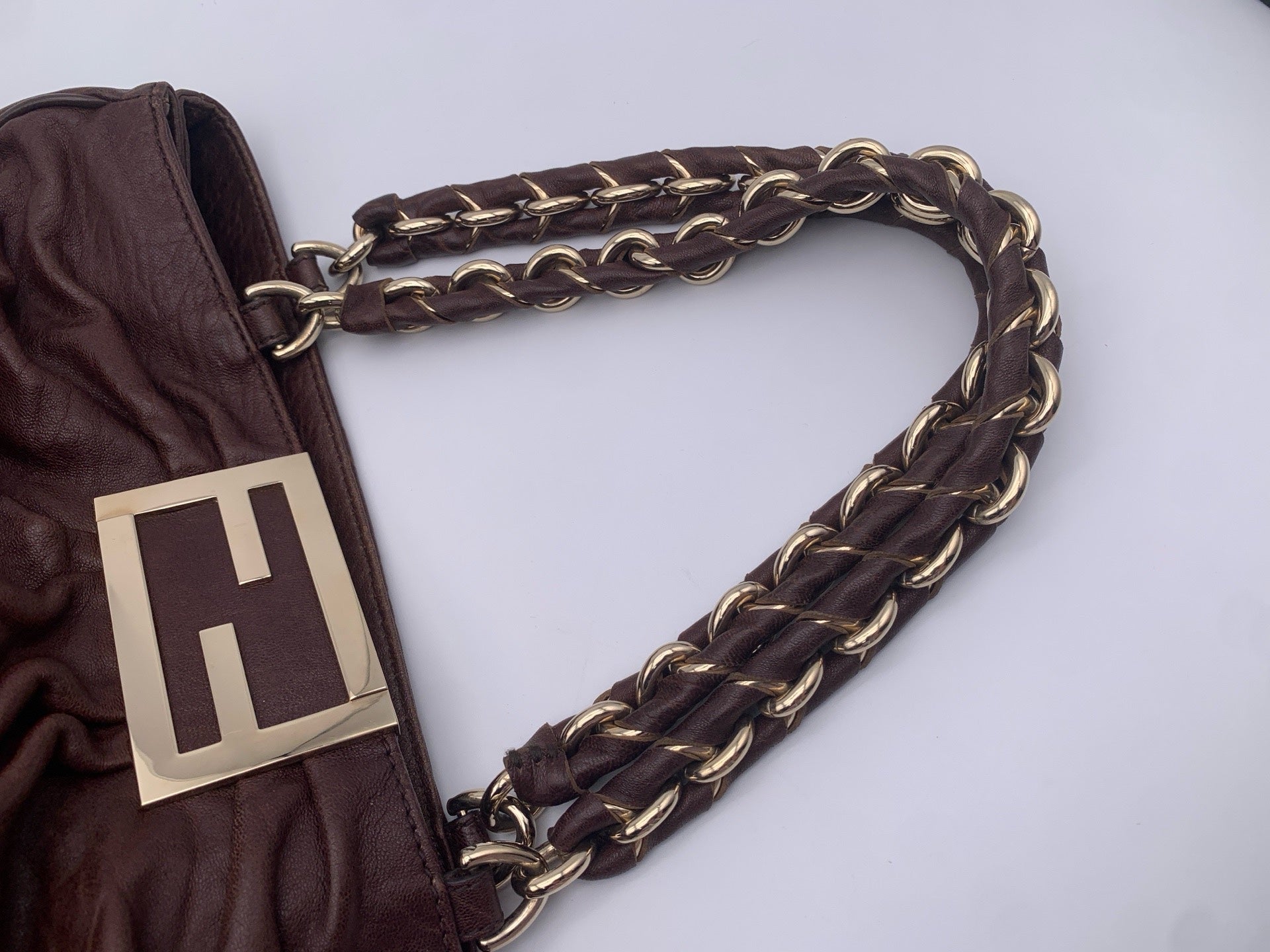 Fendi Brown Satchel