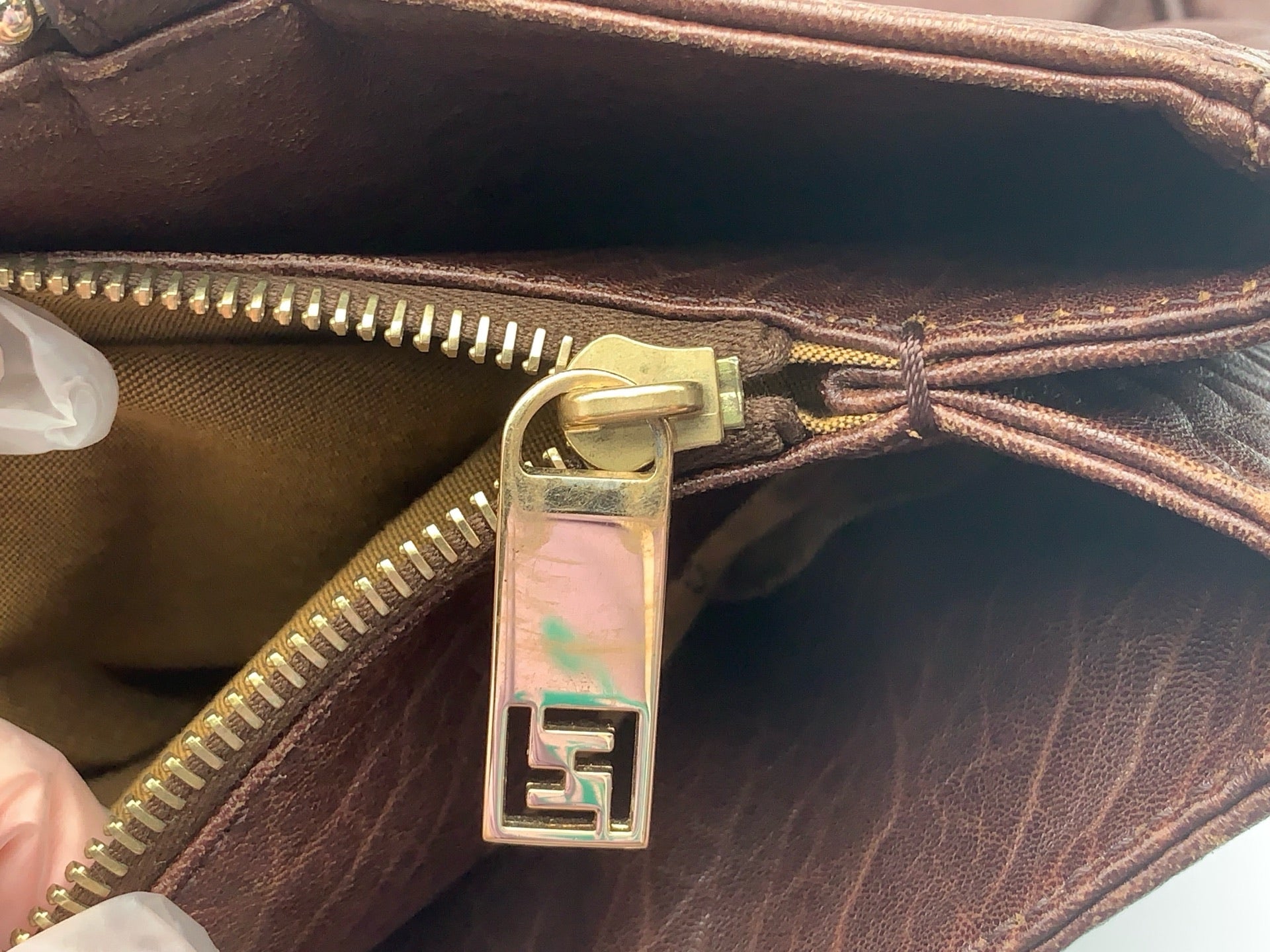 Fendi Brown Satchel
